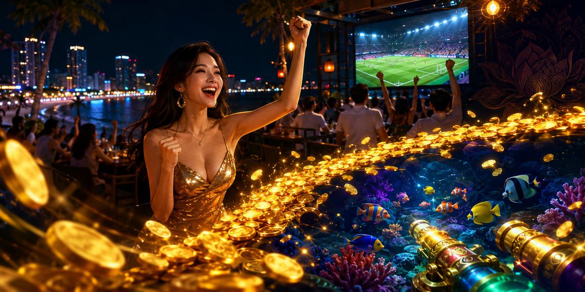 Người dùng Nha Trang kiểm tra truy cập mobile gần bãi biển